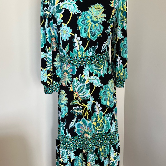 Passport by Susan Graver Floral Print Maxi Dress Size XS - Picture 10 of 11